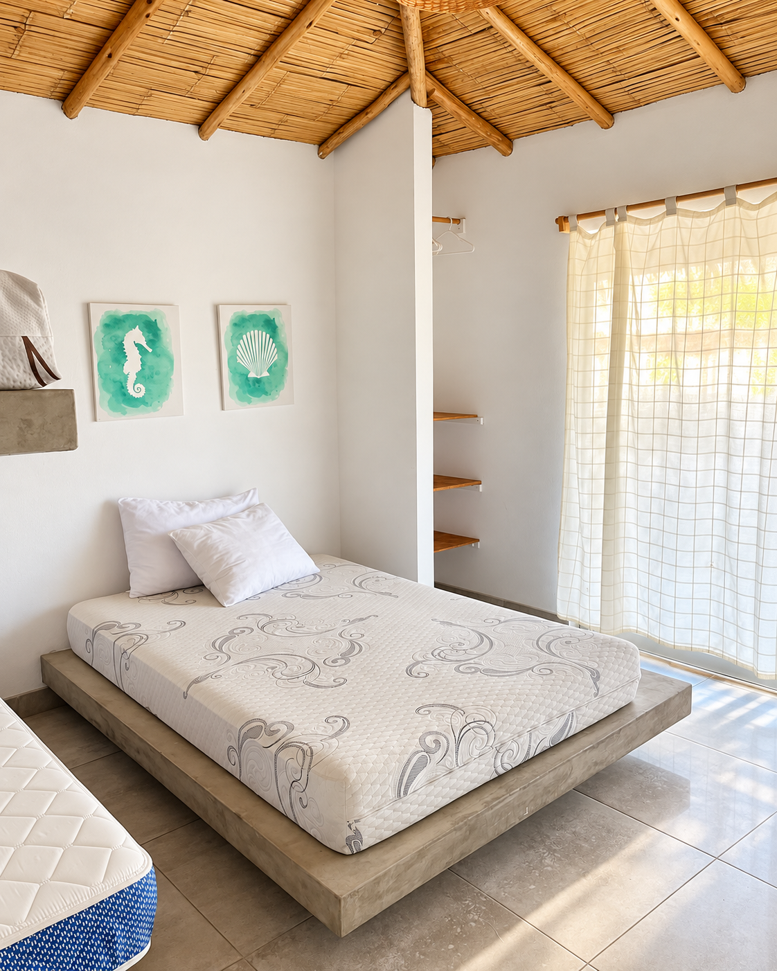 Dormitorio con camarote de Refugio 55